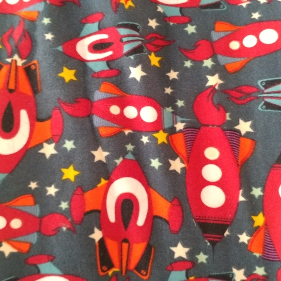COPY - LuLaRoe leggings 🚀 rocket ships 🚀 - Picture 2 of 2
